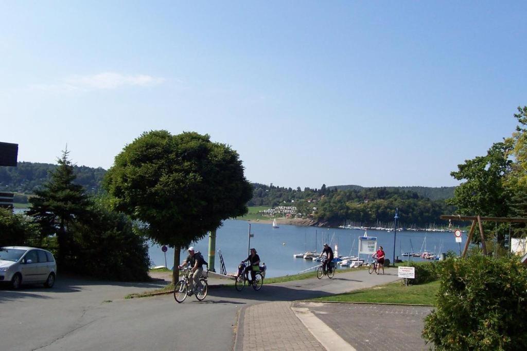 Seeblick Geniessen In Schoener Fewo Am Edersee Scheid  Exteriör bild