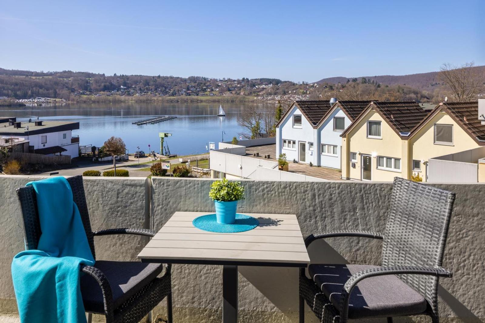 Seeblick Geniessen In Schoener Fewo Am Edersee Scheid  Exteriör bild